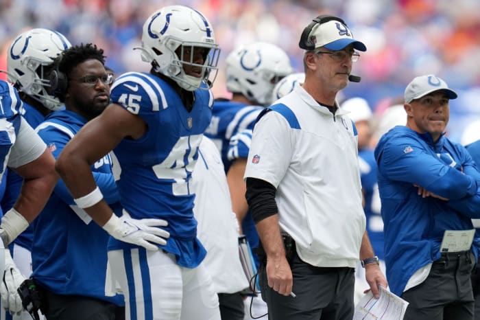 Colts coach Frank Reich